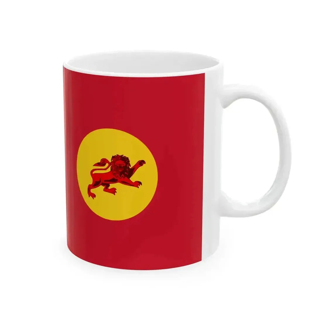 Civil Ensign of North Borneo 1882-1902 (Malaysia) White Coffee Mug - Go Mug Yourself