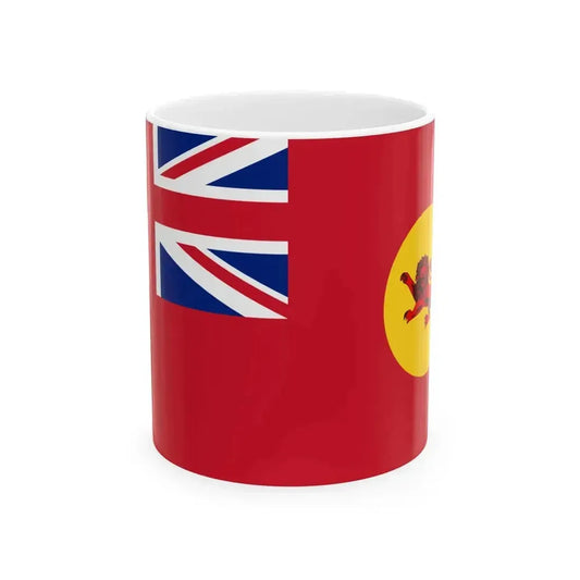 Civil Ensign of North Borneo 1902-1946 (Malaysia) White Coffee Mug 11oz - Go Mug Yourself