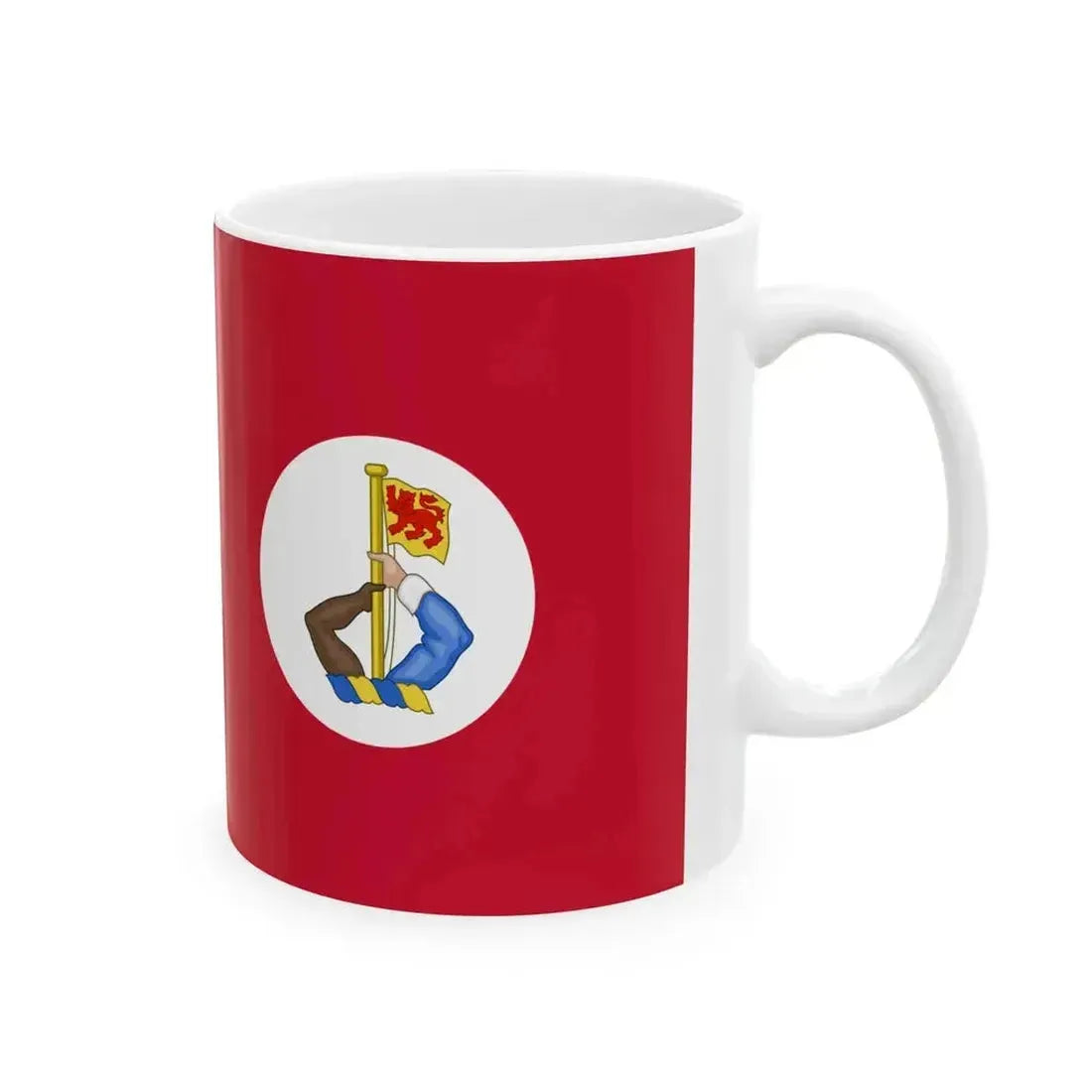 Civil Ensign of North Borneo 1948-1963 (Malaysia) White Coffee Mug - Go Mug Yourself