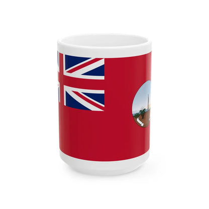 Civil Ensign of Seychelles 1903-1961 (Seychelles) White Coffee Mug 15oz - Go Mug Yourself