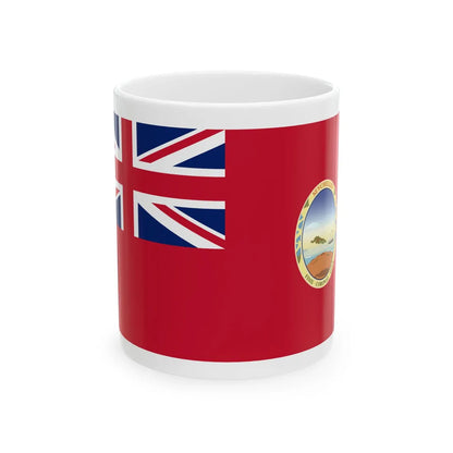 Civil Ensign of Seychelles 1961-1976 (Seychelles) White Coffee Mug 11oz - Go Mug Yourself