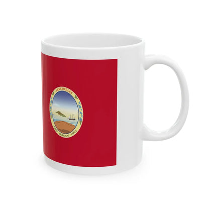 Civil Ensign of Seychelles 1961-1976 (Seychelles) White Coffee Mug - Go Mug Yourself