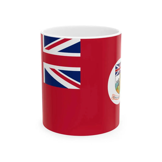 Civil Ensign of Sierra Leone 1916-1961 (Sierra Leone) White Coffee Mug 11oz - Go Mug Yourself
