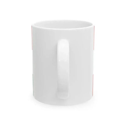 Civil Ensign of the Austro-Hungarian Empire 1869-1918 (Austria) White Coffee Mug - Go Mug Yourself