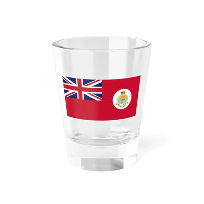Civil Ensign of the Bahamas 1869-1904 (Bahamas) Shot Glass 1.5oz 1.5oz - Go Mug Yourself