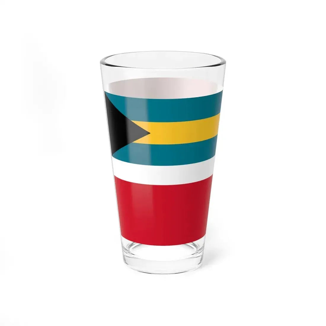 Civil Ensign of the Bahamas (Bahamas) Pint Glass 16oz - Go Mug Yourself