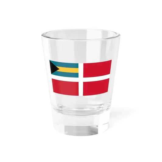 Civil Ensign of the Bahamas (Bahamas) Shot Glass 1.5oz 1.5oz - Go Mug Yourself