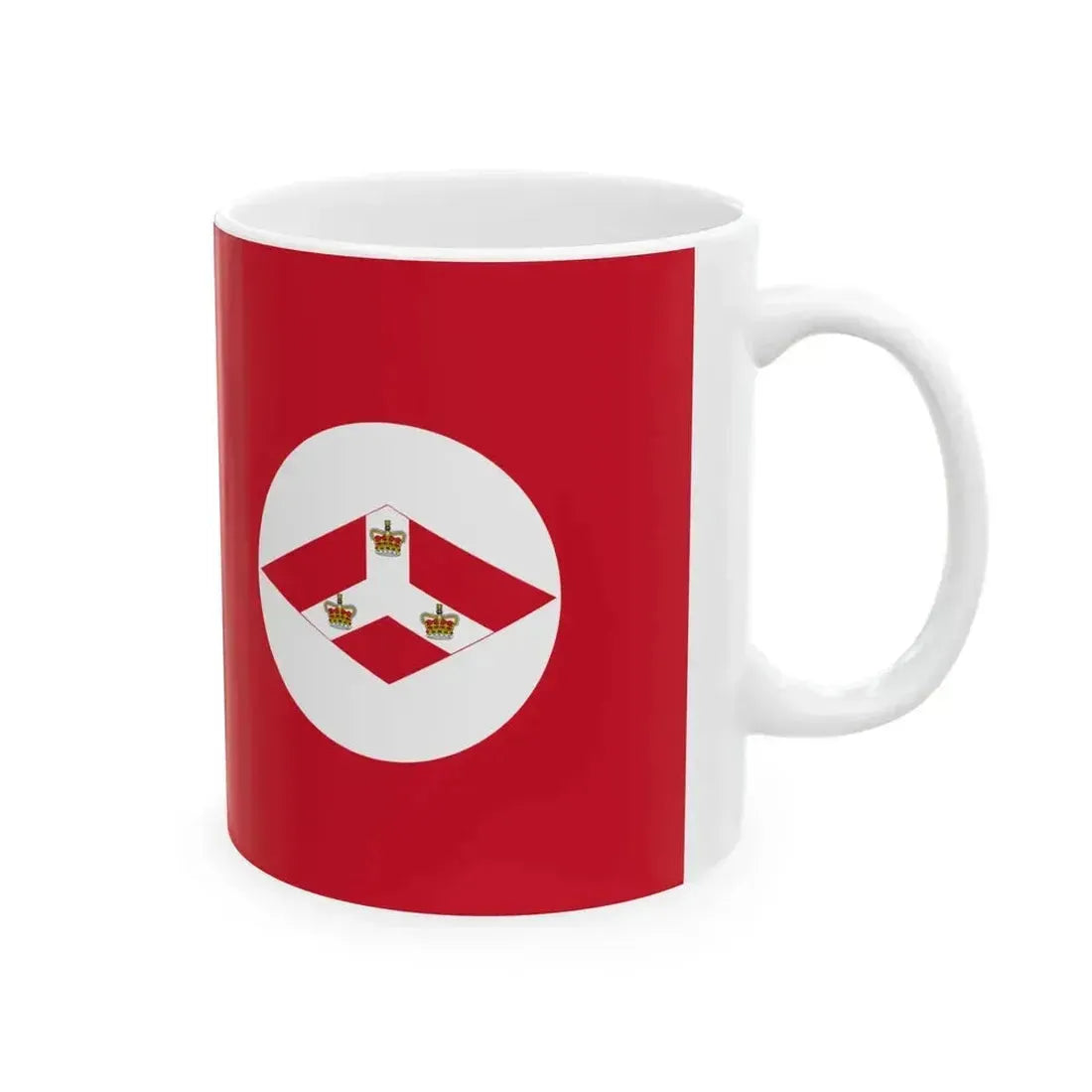Civil Ensign of the British Straits Settlements 1874-1904 (Malaysia) White Coffee Mug - Go Mug Yourself
