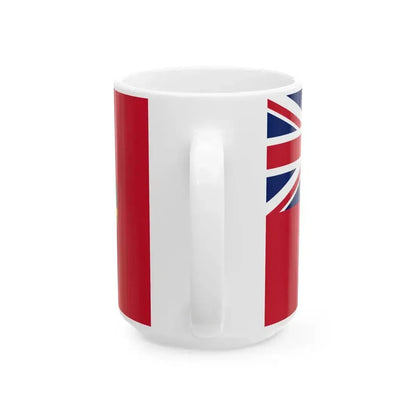 Civil Ensign of the Gold Coast 1877-1957 (Ghana) White Coffee Mug - Go Mug Yourself