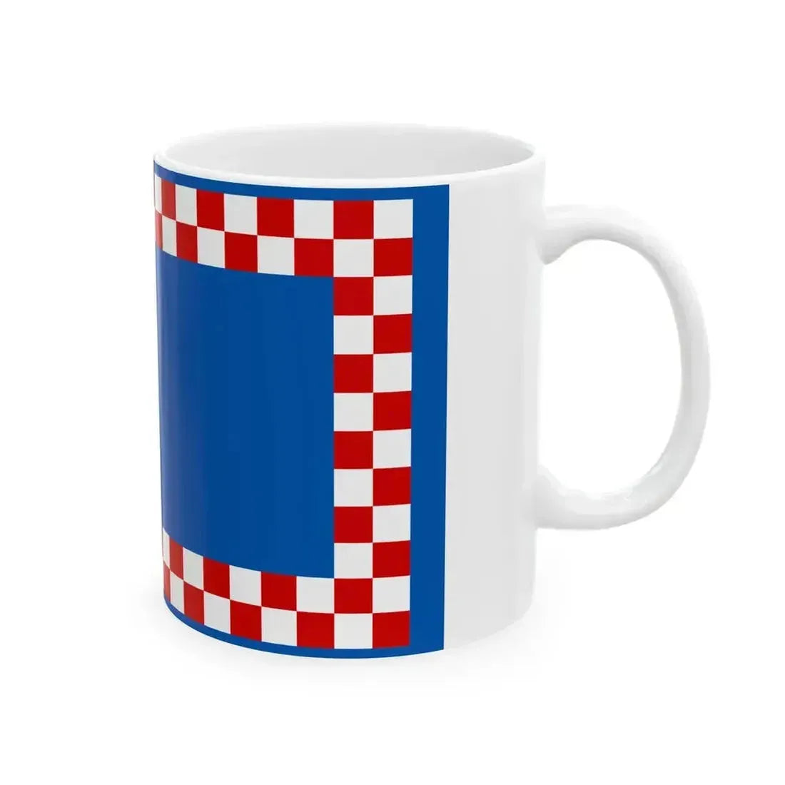 Civil ensign of the Kingdom of Naples 1811 (Italy) White Coffee Mug - Go Mug Yourself