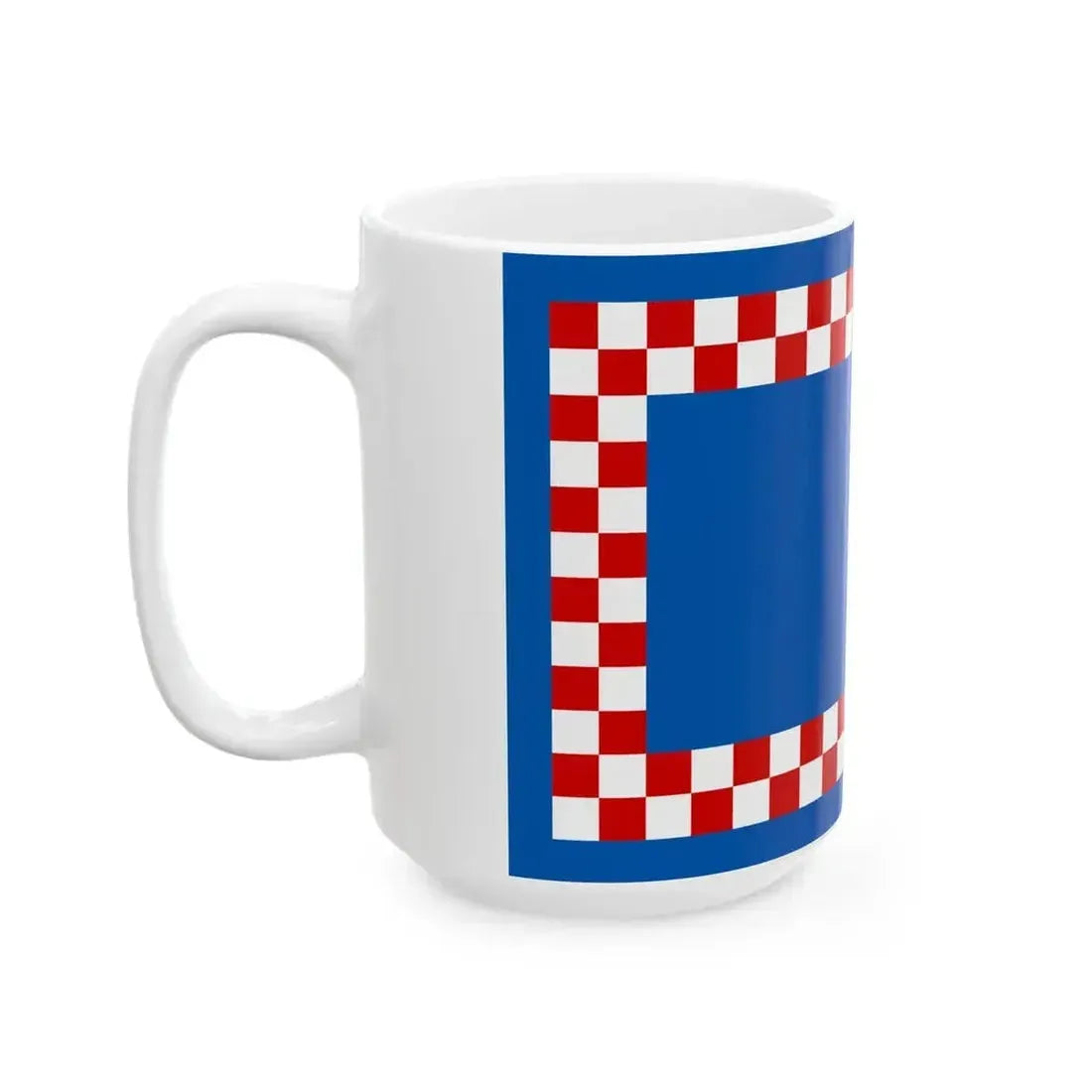 Civil ensign of the Kingdom of Naples 1811 (Italy) White Coffee Mug - Go Mug Yourself
