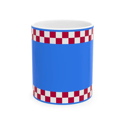 Civil ensign of the Kingdom of Naples 1811 - type 2 (Italy) White Coffee Mug 11oz - Go Mug Yourself