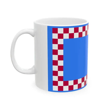 Civil ensign of the Kingdom of Naples 1811 - type 2 (Italy) White Coffee Mug - Go Mug Yourself