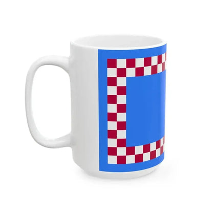 Civil ensign of the Kingdom of Naples 1811 - type 2 (Italy) White Coffee Mug - Go Mug Yourself