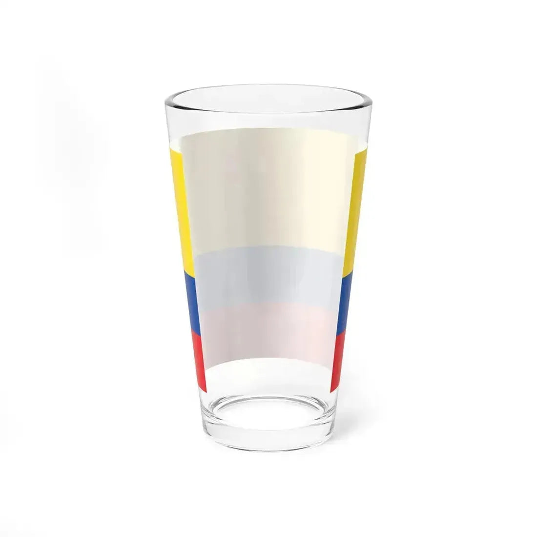 Civil flag and ensign of Ecuador (Ecuador) Pint Glass 16oz - Go Mug Yourself