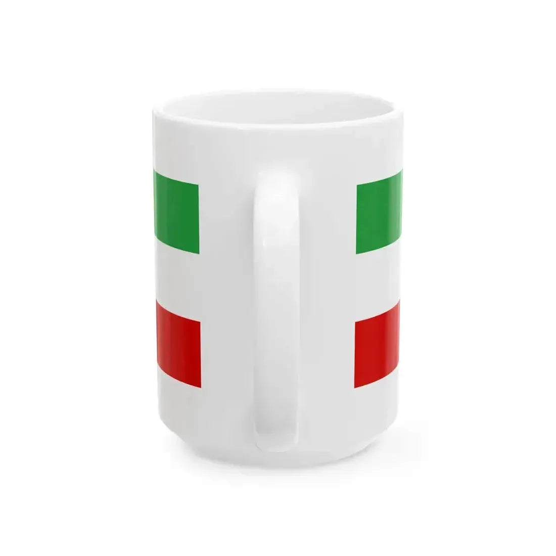 Civil flag of Iran 1933-1964 (Iran) White Coffee Mug - Go Mug Yourself