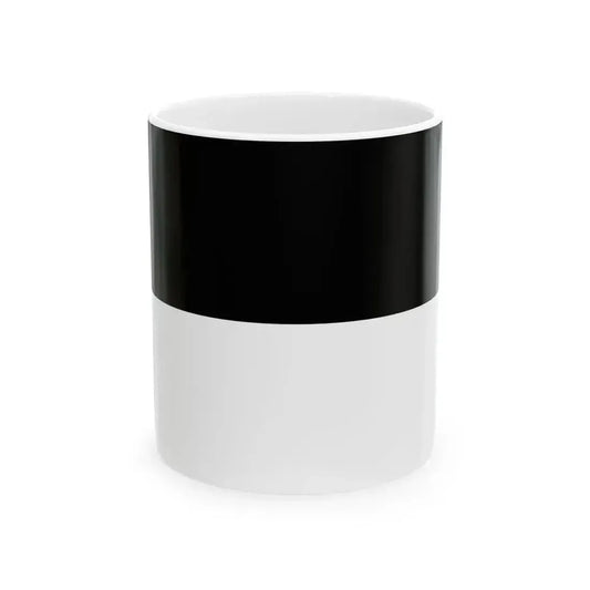 Civil flag of Prussia 1701-1935 (Austria) White Coffee Mug 11oz - Go Mug Yourself