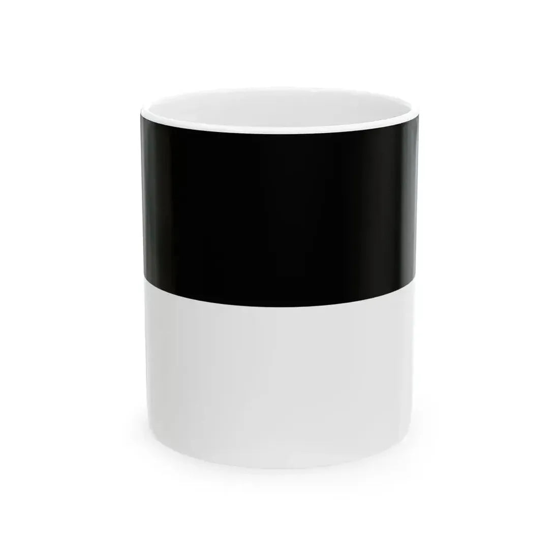 Civil flag of Prussia 1701-1935 (Austria) White Coffee Mug 11oz - Go Mug Yourself