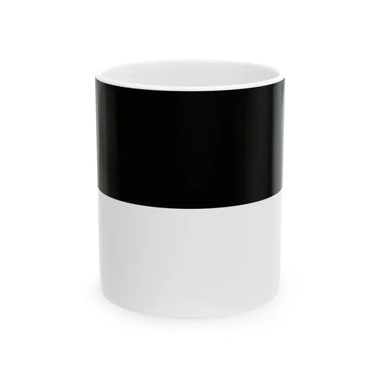 Civil flag of Prussia 1701-1935 (Austria) White Coffee Mug 11oz - Go Mug Yourself