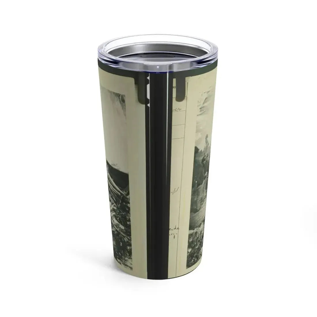 Civil War Camp Of The 6th N.Y. Artillery At Brandy Station, Virginia, Showing Union Soldiers In Front Of Log Company Kitchen (U.S. Civil War) Tumbler 20oz - Go Mug Yourself