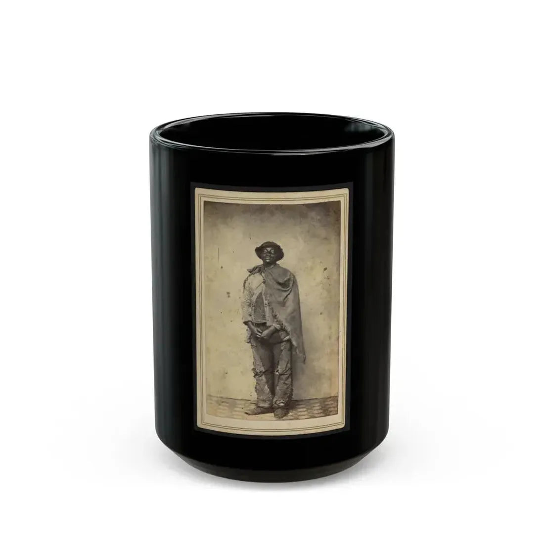 Civil War Contraband (U.S. Civil War) Black Coffee Mug 15oz - Go Mug Yourself