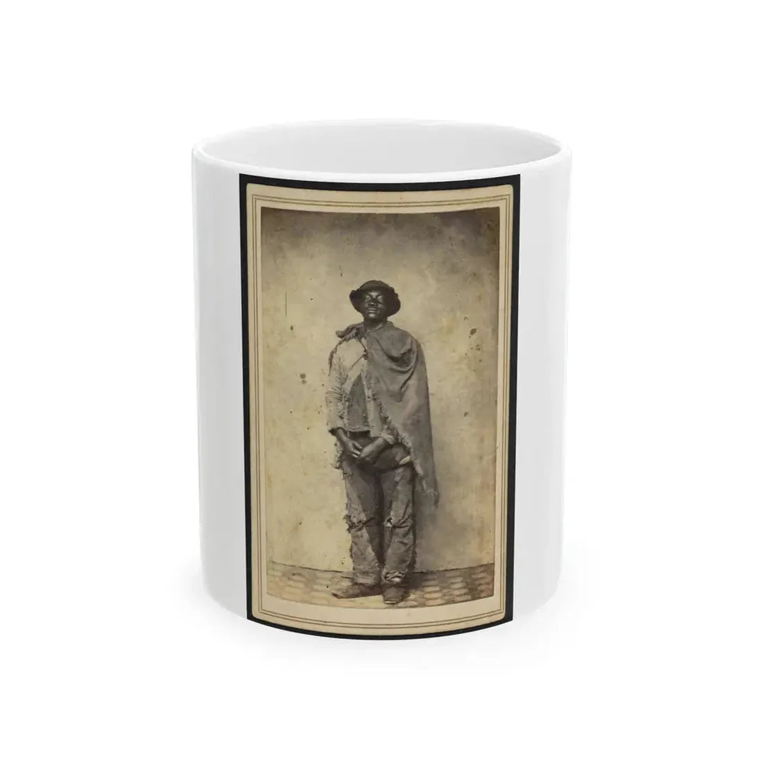 Civil War Contraband (U.S. Civil War) White Coffee Mug 11oz - Go Mug Yourself
