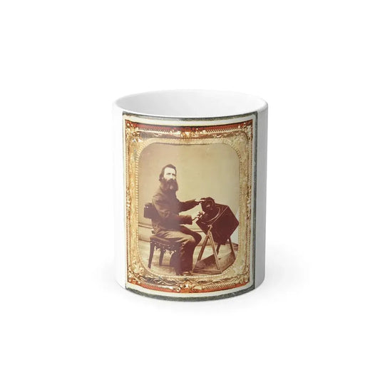 Civil War Induction Officer With Lottery Box (U.S. Civil War) Color Changing Coffee Mug 11oz Default Title 11oz - Go Mug Yourself