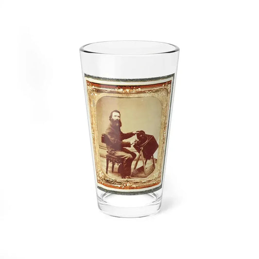 Civil War Induction Officer With Lottery Box (U.S. Civil War) Pint Glass 16oz 16oz - Go Mug Yourself