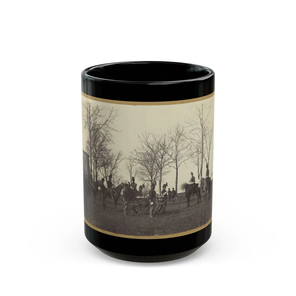 Civil War Militia (U.S. Civil War) Black Coffee Mug-15oz-Go Mug Yourself