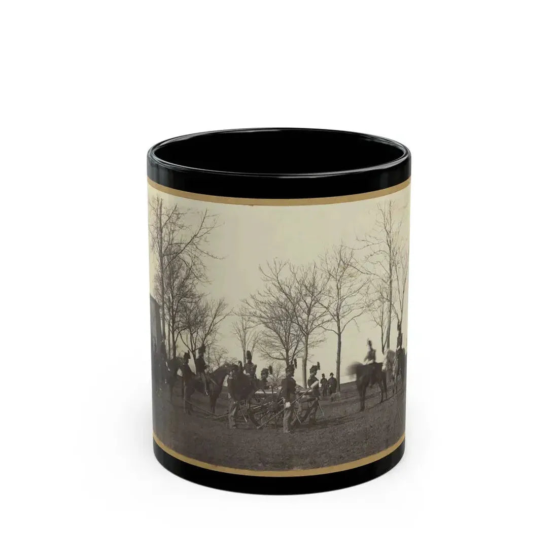 Civil War Militia (U.S. Civil War) Black Coffee Mug 11oz - Go Mug Yourself