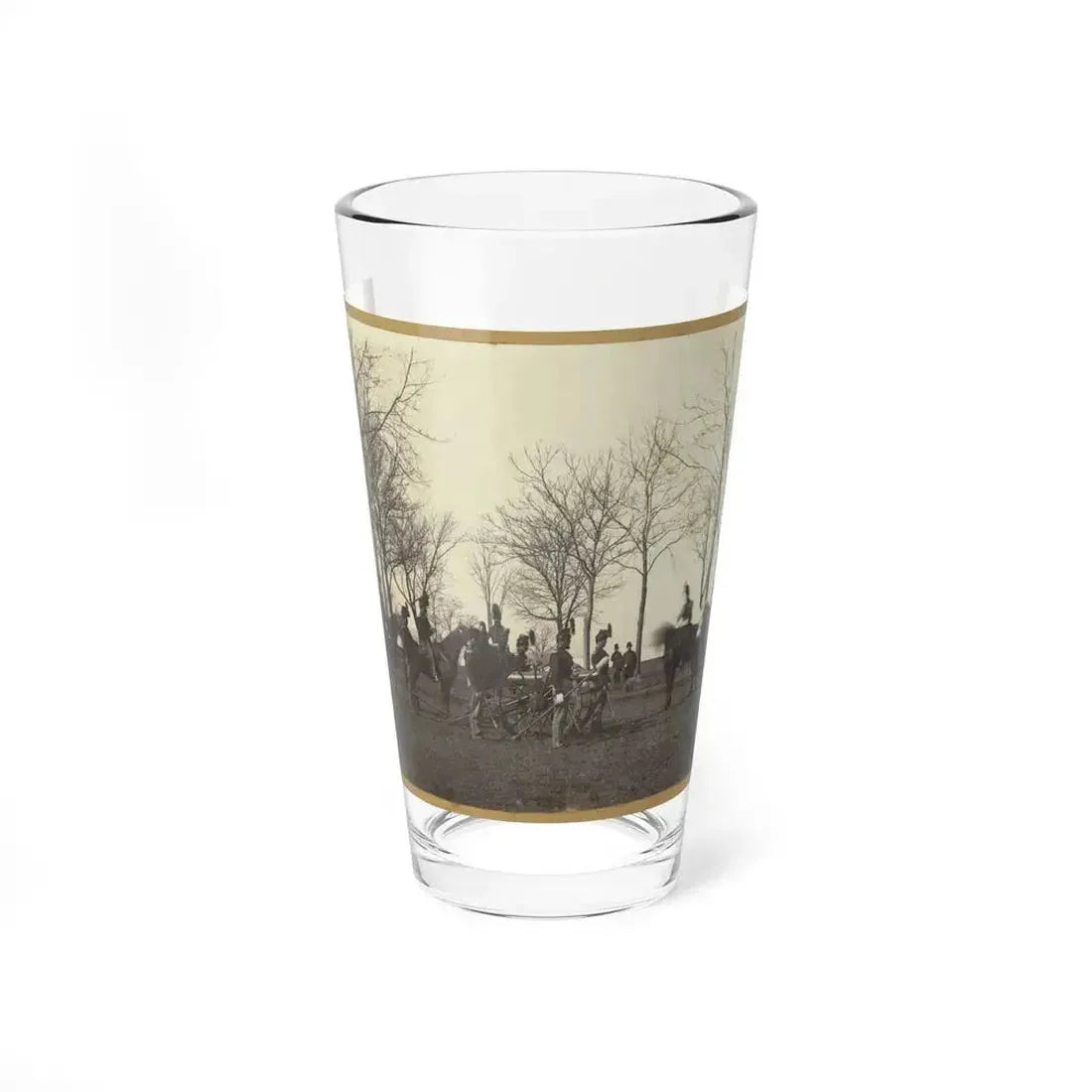Civil War Militia (U.S. Civil War) Pint Glass 16oz 16oz - Go Mug Yourself