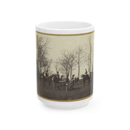 Civil War Militia (U.S. Civil War) White Coffee Mug 15oz - Go Mug Yourself