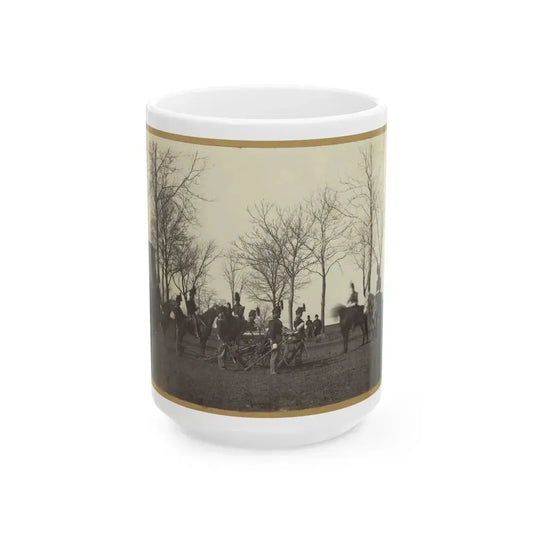 Civil War Militia (U.S. Civil War) White Coffee Mug 15oz - Go Mug Yourself
