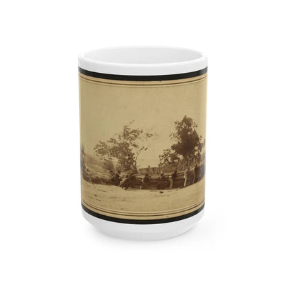 Civil War Soldiers In Action (U.S. Civil War) White Coffee Mug-15oz-Go Mug Yourself