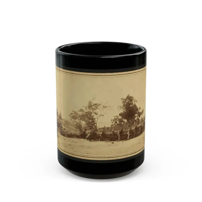 Civil War Soldiers In Action (U.S. Civil War) Black Coffee Mug 15oz - Go Mug Yourself