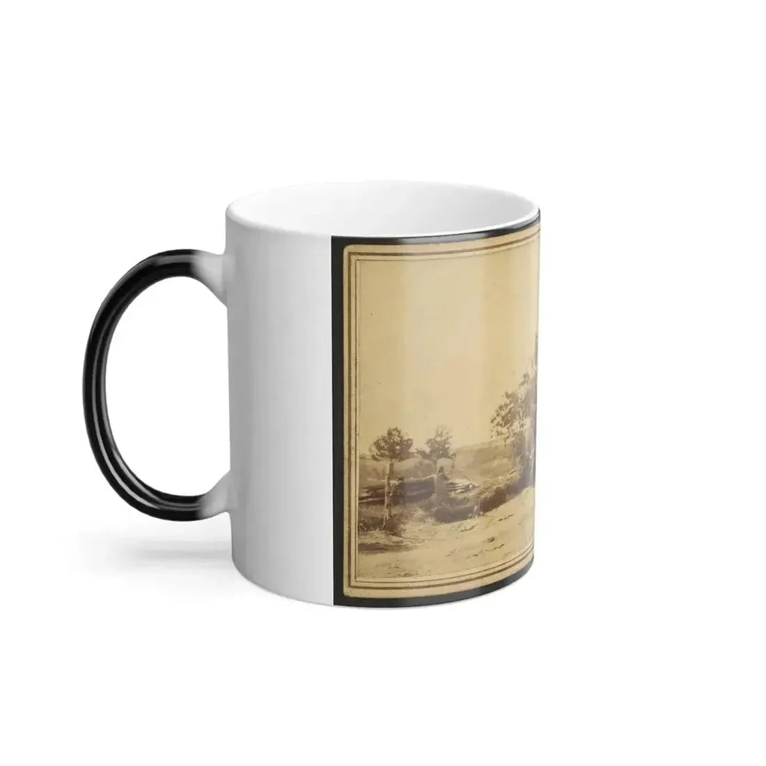 Civil War Soldiers in Action (U.S. Civil War) Color Changing Coffee Mug 11oz - Go Mug Yourself
