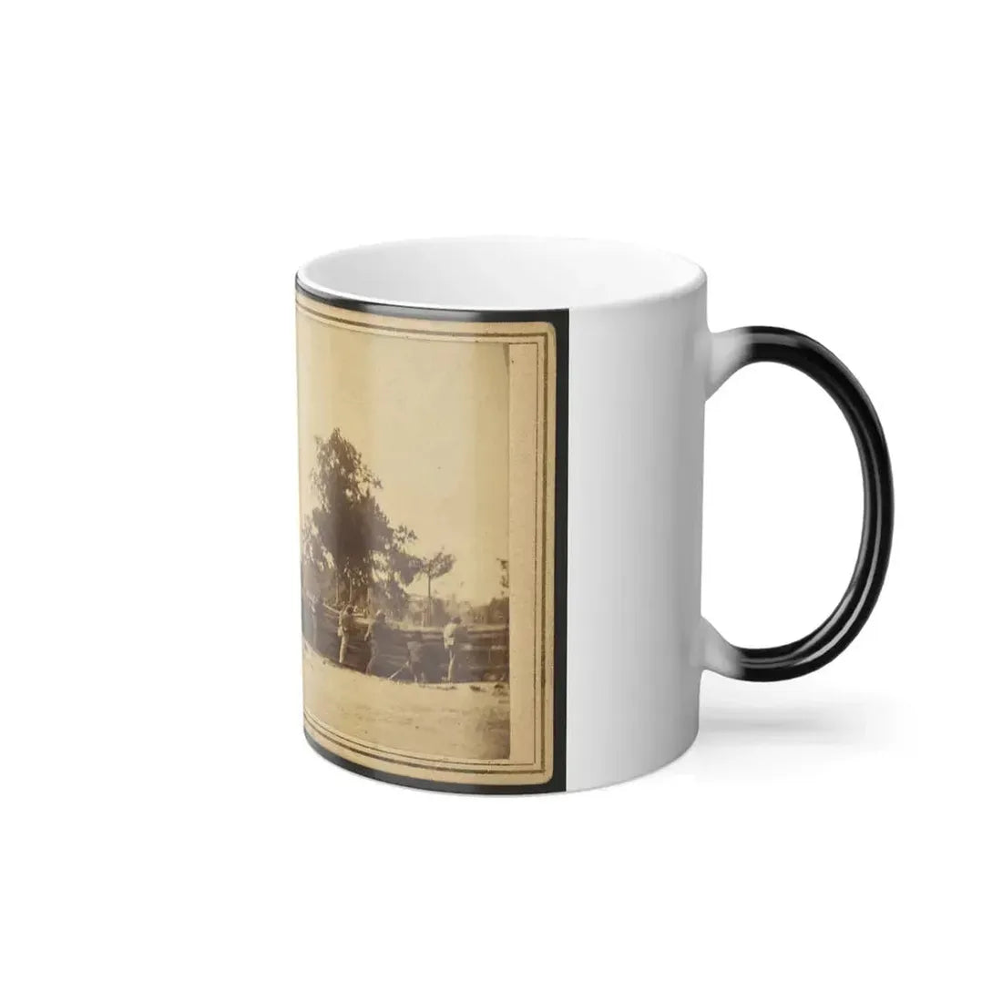 Civil War Soldiers in Action (U.S. Civil War) Color Changing Coffee Mug 11oz - Go Mug Yourself
