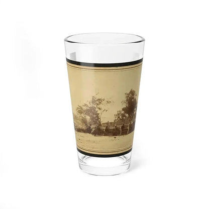 Civil War Soldiers In Action (U.S. Civil War) Pint Glass 16oz 16oz - Go Mug Yourself