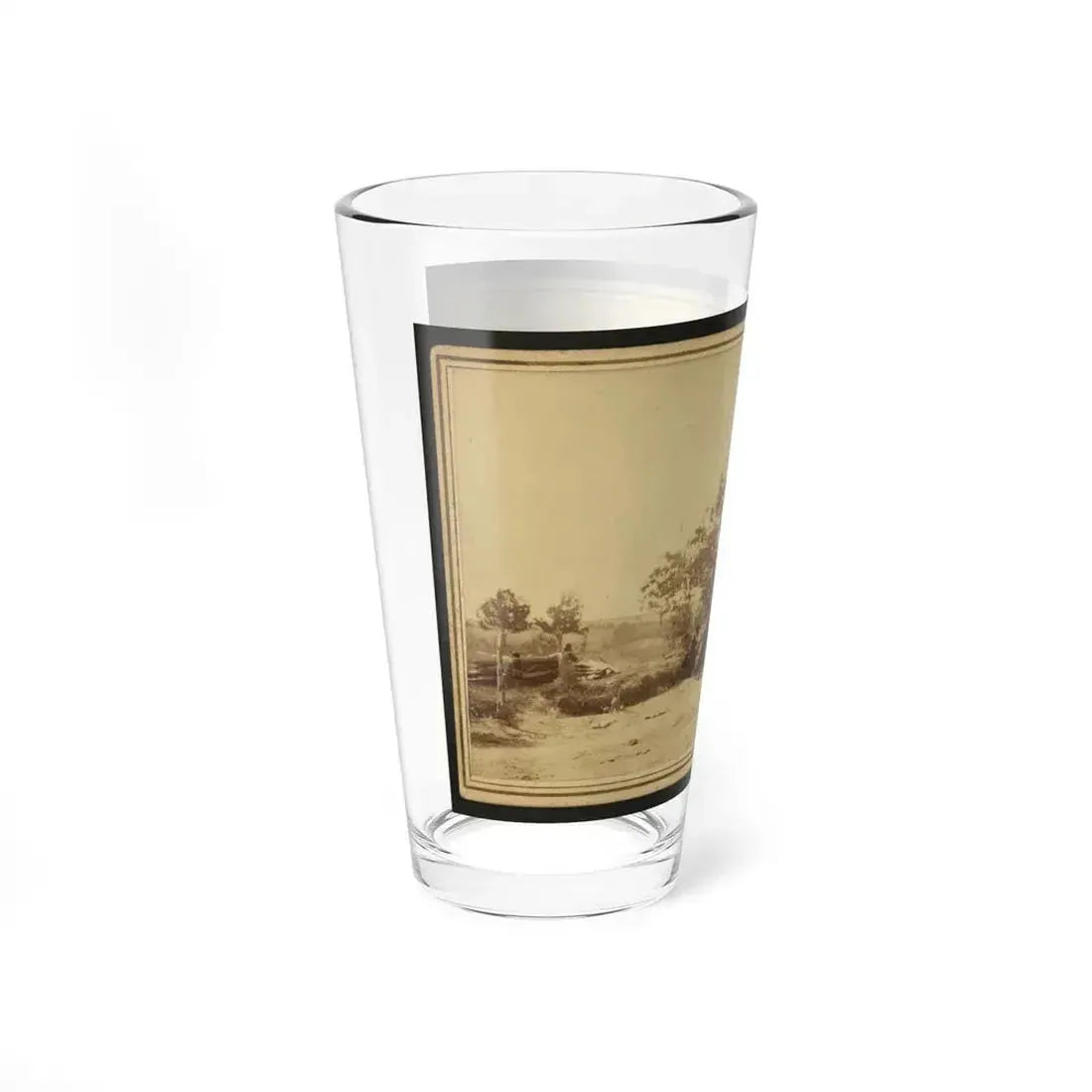 Civil War Soldiers In Action (U.S. Civil War) Pint Glass 16oz - Go Mug Yourself