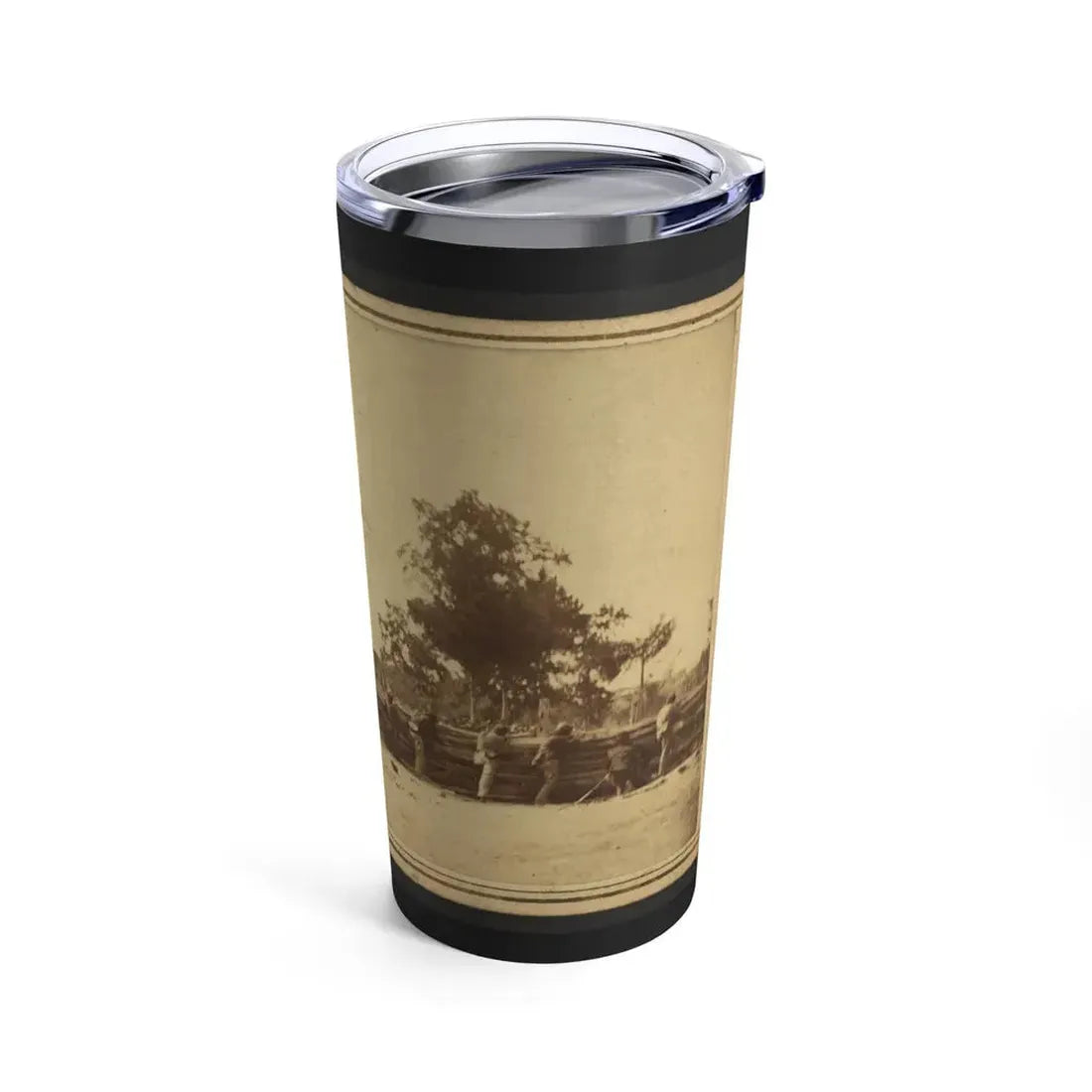 Civil War Soldiers In Action (U.S. Civil War) Tumbler 20oz - Go Mug Yourself
