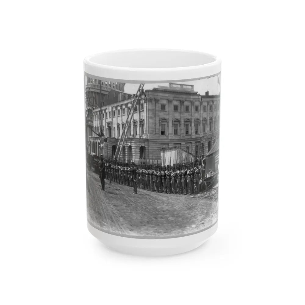 Civil War Troops (U.S. Civil War) White Coffee Mug-15oz-Go Mug Yourself