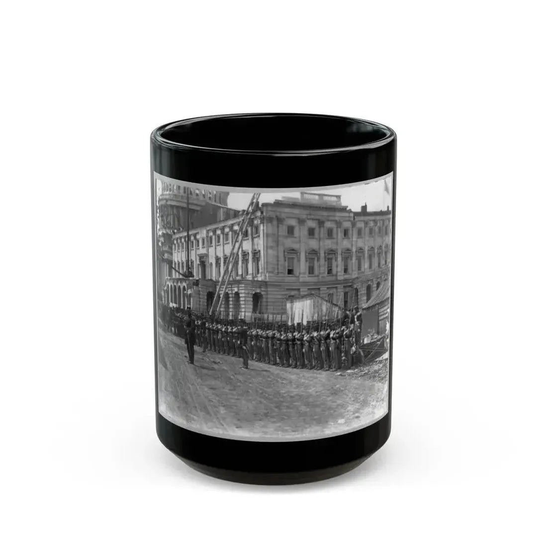 Civil War Troops (U.S. Civil War) Black Coffee Mug 15oz - Go Mug Yourself