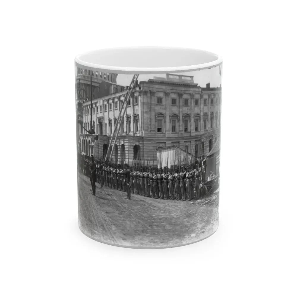 Civil War Troops (U.S. Civil War) White Coffee Mug 11oz - Go Mug Yourself