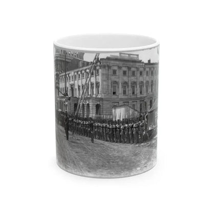 Civil War Troops (U.S. Civil War) White Coffee Mug 11oz - Go Mug Yourself