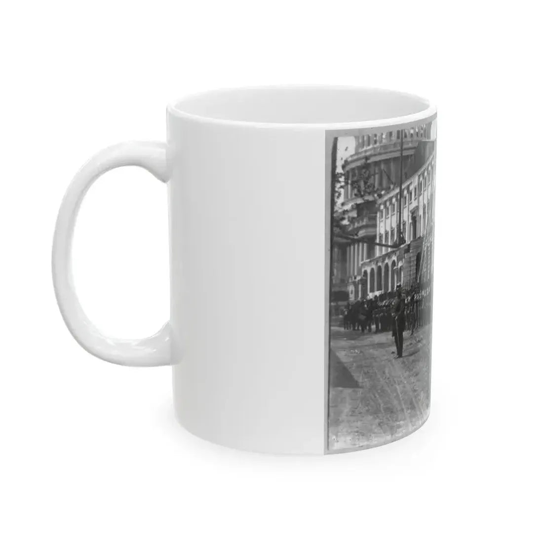 Civil War Troops (U.S. Civil War) White Coffee Mug - Go Mug Yourself