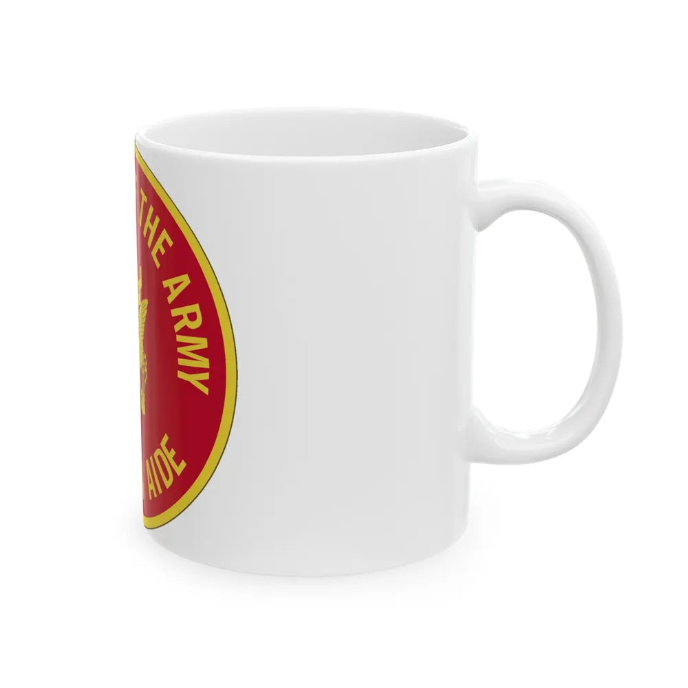 Civilian Aide to the Secretary of the (U.S. Army) White Coffee Mug-Go Mug Yourself