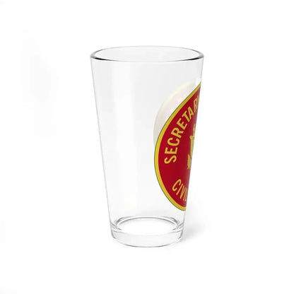 Civilian Aide to the Secretary of the (U.S. Army) Pint Glass 16oz - Go Mug Yourself
