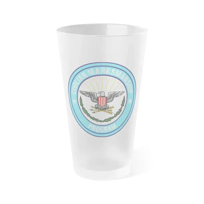 Civilian Marksmanship Program - Frosted Pint Glass 16oz 16oz Frosted - Go Mug Yourself