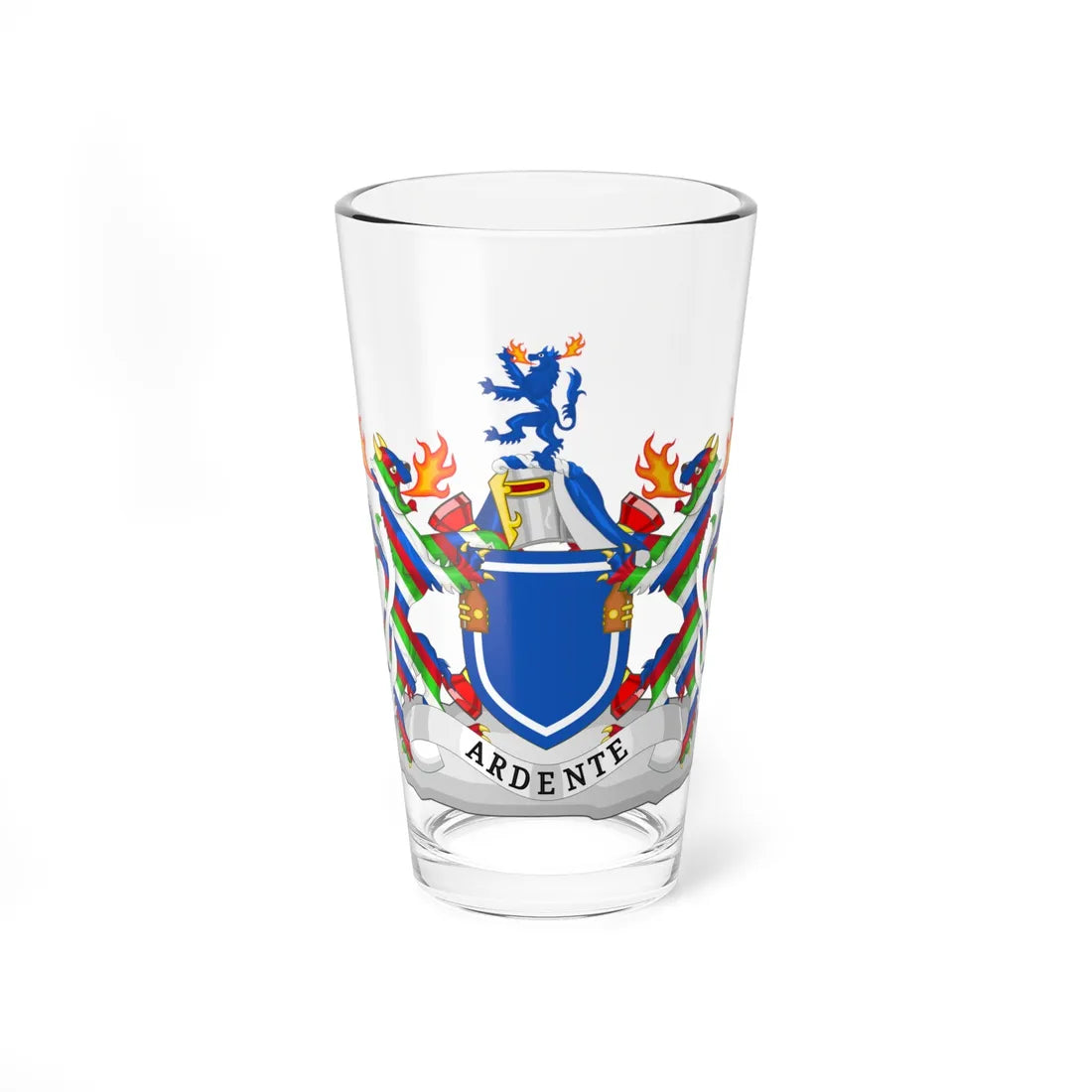 Claire Boudreau coat of arms (Canada) (Coat of Arms) Pint Glass 16oz 16oz - Go Mug Yourself