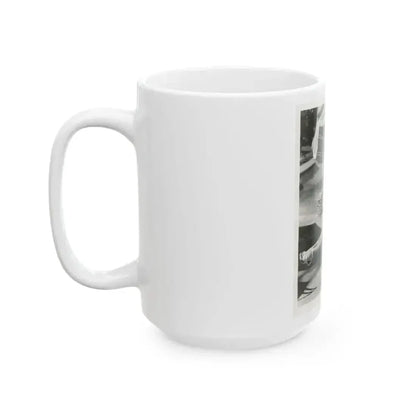 Claire Trevor #01 (Vintage Female Icon) White Coffee Mug - Go Mug Yourself